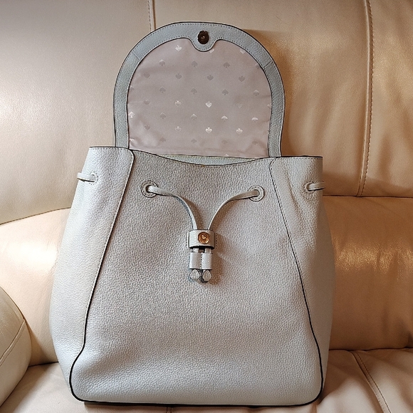 Kate Spade Light Blue Leather Backpack main image 4